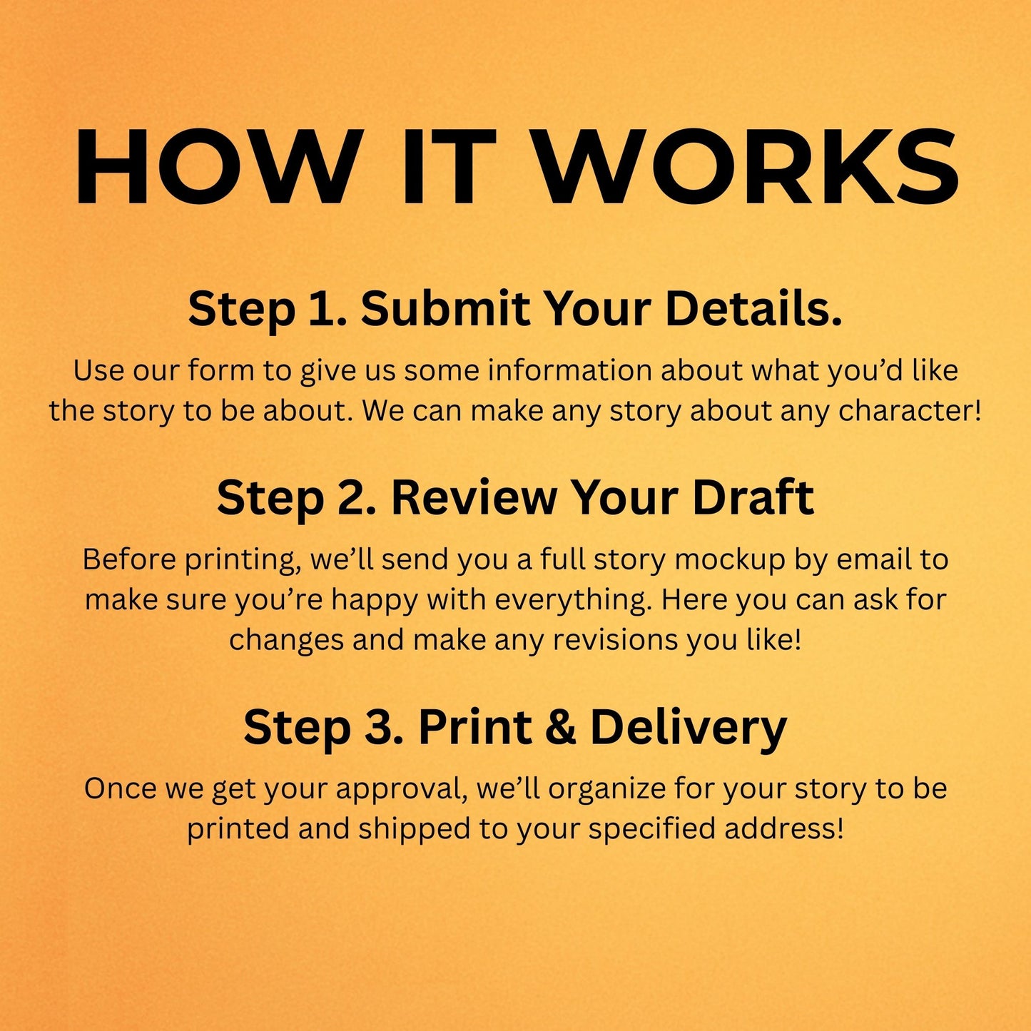 Custom Story Book